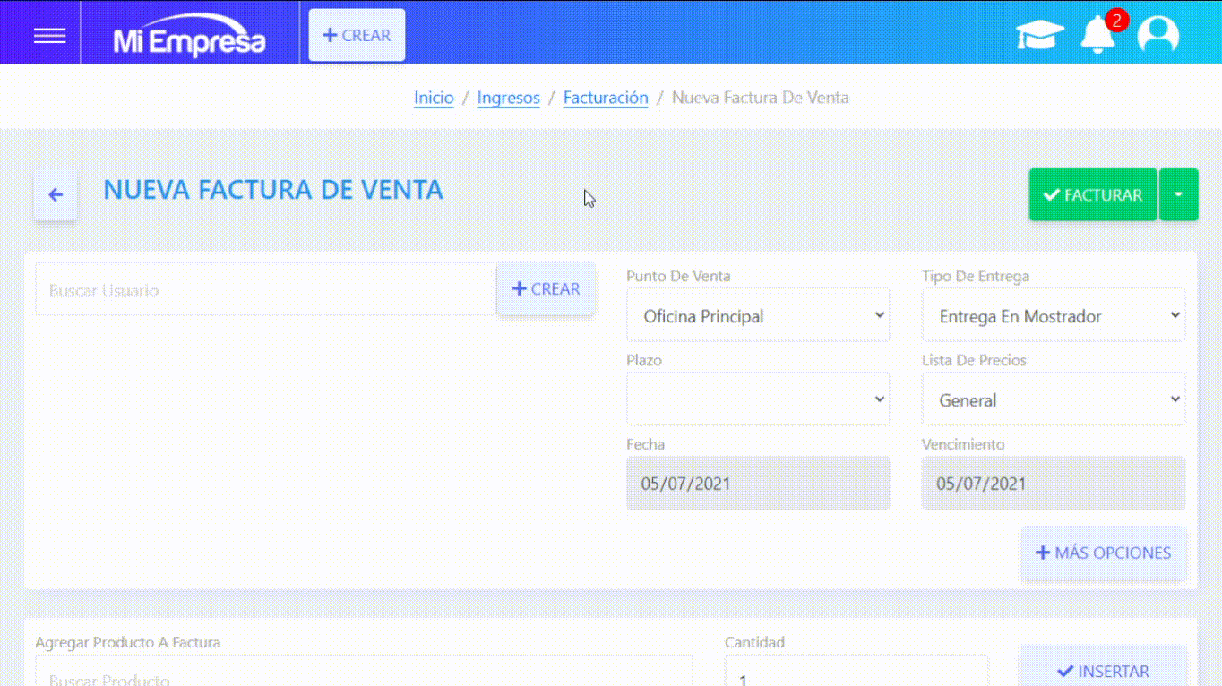 factura electrónica